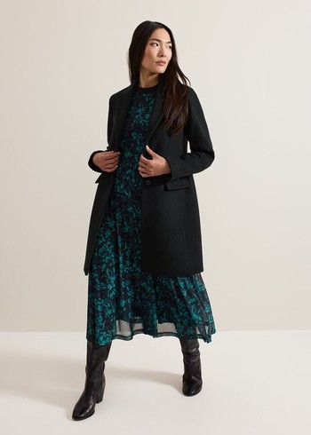 Phase Eight Lydia Wool Coats Green USA | 4527198-HV